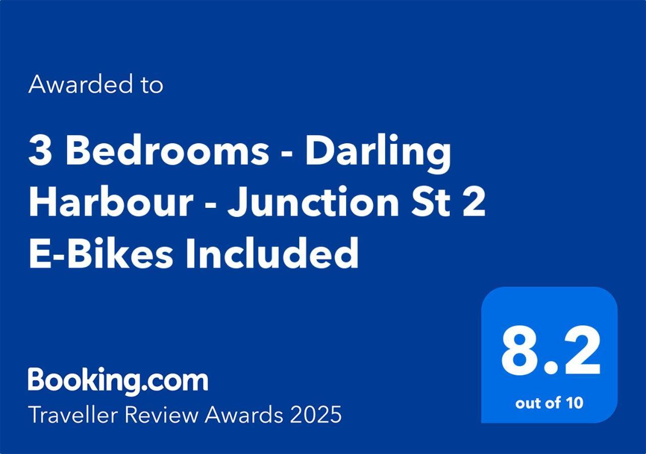 3 Bedrooms - Darling Harbour - Junction St Сидней Экстерьер фото